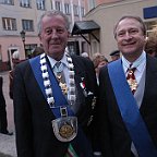 EGS-Ritter-Polen114  Bei der Frühjahrstagung der EGS in Polen wurde auch der Keldenicher Ex-Bundesschützenkönig Heinz-Peter Metzen zum Ritter geschlagen  Bild: Reiner Züll : Schützen, Polen, Ritterschlag