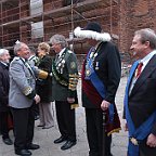 EGS-Ritter-Polen138  Bei der Frühjahrstagung der EGS in Polen wurde auch der Keldenicher Ex-Bundesschützenkönig Heinz-Peter Metzen zum Ritter geschlagen  Bild: Reiner Züll : Schützen, Polen, Ritterschlag
