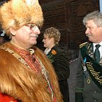 EGS-Ritter-Polen142  Bei der Frühjahrstagung der EGS in Polen wurde auch der Keldenicher Ex-Bundesschützenkönig Heinz-Peter Metzen zum Ritter geschlagen  Bild: Reiner Züll : Schützen, Polen, Ritterschlag