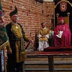 EGS-Ritter-Polen298  Bei der Frühjahrstagung der EGS in Polen wurde auch der Keldenicher Ex-Bundesschützenkönig Heinz-Peter Metzen zum Ritter geschlagen  Bild: Reiner Züll : Schützen, Polen, Ritterschlag