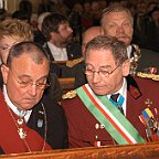 EGS-Ritter-Polen310  Bei der Frühjahrstagung der EGS in Polen wurde auch der Keldenicher Ex-Bundesschützenkönig Heinz-Peter Metzen zum Ritter geschlagen  Bild: Reiner Züll : Schützen, Polen, Ritterschlag
