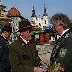 EGS-Ritter-Polen351  Bei der Frühjahrstagung der EGS in Polen wurde auch der Keldenicher Ex-Bundesschützenkönig Heinz-Peter Metzen zum Ritter geschlagen  Bild: Reiner Züll : Schützen, Polen, Ritterschlag