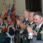 EGS-Ritter-Polen367  Bei der Frühjahrstagung der EGS in Polen wurde auch der Keldenicher Ex-Bundesschützenkönig Heinz-Peter Metzen zum Ritter geschlagen  Bild: Reiner Züll : Schützen, Polen, Ritterschlag