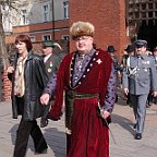 EGS-Ritter-Polen411  Bei der Frühjahrstagung der EGS in Polen wurde auch der Keldenicher Ex-Bundesschützenkönig Heinz-Peter Metzen zum Ritter geschlagen  Bild: Reiner Züll : Schützen, Polen, Ritterschlag