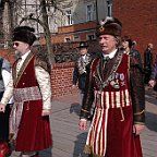 EGS-Ritter-Polen412  Bei der Frühjahrstagung der EGS in Polen wurde auch der Keldenicher Ex-Bundesschützenkönig Heinz-Peter Metzen zum Ritter geschlagen  Bild: Reiner Züll : Schützen, Polen, Ritterschlag