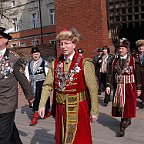 EGS-Ritter-Polen414  Bei der Frühjahrstagung der EGS in Polen wurde auch der Keldenicher Ex-Bundesschützenkönig Heinz-Peter Metzen zum Ritter geschlagen  Bild: Reiner Züll : Schützen, Polen, Ritterschlag