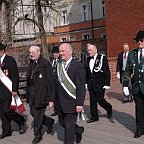 EGS-Ritter-Polen417  Bei der Frühjahrstagung der EGS in Polen wurde auch der Keldenicher Ex-Bundesschützenkönig Heinz-Peter Metzen zum Ritter geschlagen  Bild: Reiner Züll : Schützen, Polen, Ritterschlag