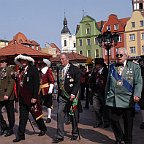 EGS-Ritter-Polen428  Bei der Frühjahrstagung der EGS in Polen wurde auch der Keldenicher Ex-Bundesschützenkönig Heinz-Peter Metzen zum Ritter geschlagen  Bild: Reiner Züll : Schützen, Polen, Ritterschlag