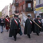 EGS-Ritter-Polen437  Bei der Frühjahrstagung der EGS in Polen wurde auch der Keldenicher Ex-Bundesschützenkönig Heinz-Peter Metzen zum Ritter geschlagen  Bild: Reiner Züll : Schützen, Polen, Ritterschlag