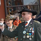 EGS-Ritter-Polen453  Bei der Frühjahrstagung der EGS in Polen wurde auch der Keldenicher Ex-Bundesschützenkönig Heinz-Peter Metzen zum Ritter geschlagen  Bild: Reiner Züll : Schützen, Polen, Ritterschlag