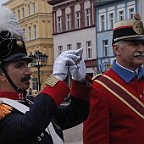 EGS-Ritter-Polen499  Bei der Frühjahrstagung der EGS in Polen wurde auch der Keldenicher Ex-Bundesschützenkönig Heinz-Peter Metzen zum Ritter geschlagen  Bild: Reiner Züll : Schützen, Polen, Ritterschlag