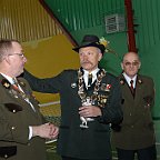 EGS-Ritter-Polen569  Bei der Frühjahrstagung der EGS in Polen wurde auch der Keldenicher Ex-Bundesschützenkönig Heinz-Peter Metzen zum Ritter geschlagen  Bild: Reiner Züll : Schützen, Polen, Ritterschlag